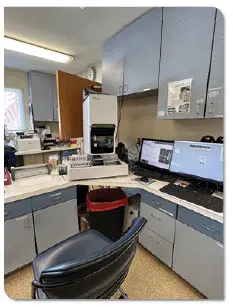 Image of a laboratory workstation