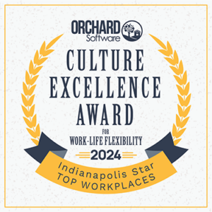 Top Work Places 2024 - Work-Life Flexibility Culture Excellence Award - Orchard Software